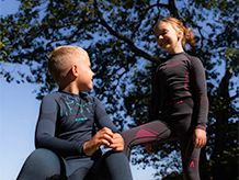 Thermal underwear sets for children