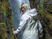 Women's waterproof jackets