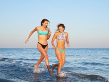 Women's two-piece swimsuits