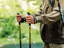 Nordic walking sticks