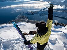 Ski touring skins