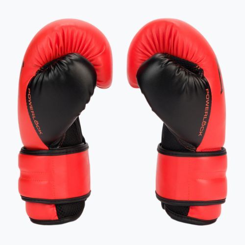 Everlast Powerlock Pu men's boxing gloves red EV2200