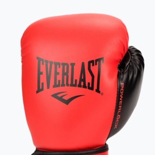 Everlast Powerlock Pu men's boxing gloves red EV2200