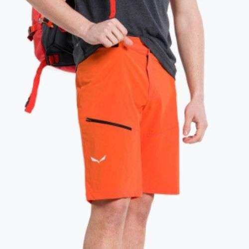 Men's trekking shorts Salewa Pedroc Cargo 2 orange 00-0000026934