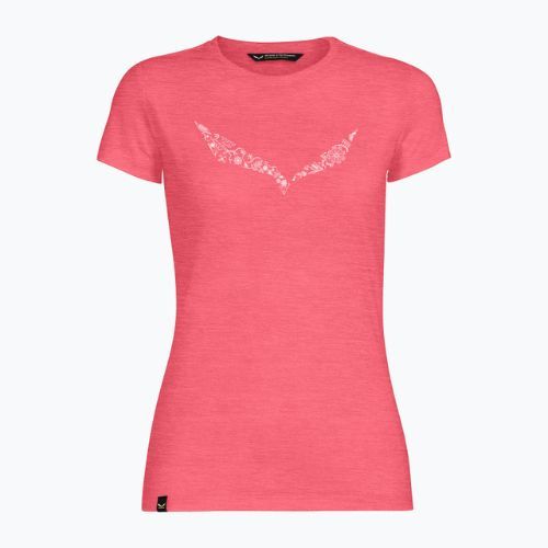Women's trekking shirt Salewa Solid Dry pink 00-0000027019