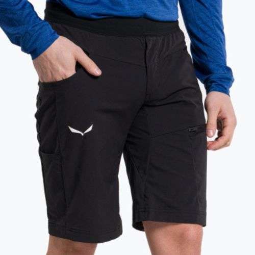 Men's Salewa Agner Light hiking shorts black 00-0000027380