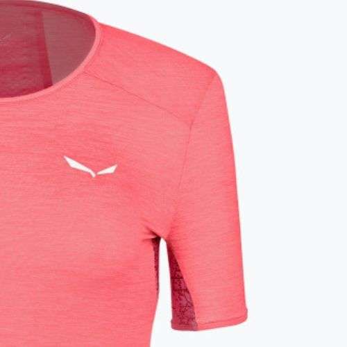 Salewa Puez Graphic 2 Dry women's trekking shirt pink 00-0000027400