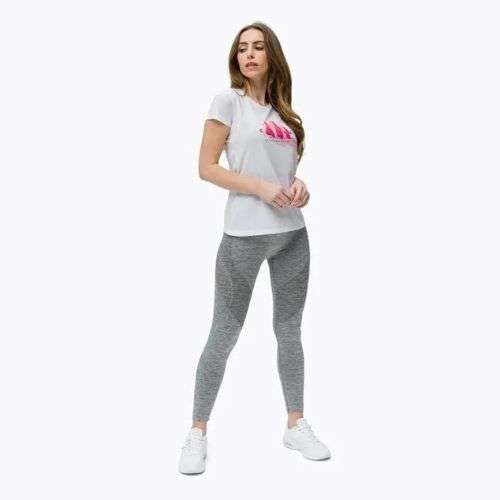 Salewa Lines Graphic Dry women's trekking shirt white 00-0000028064