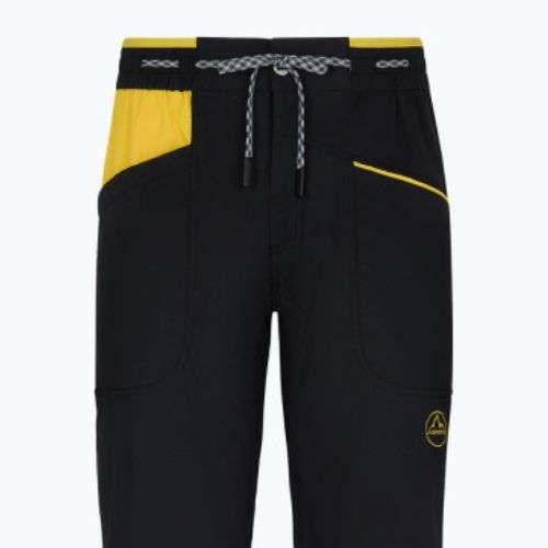 Men's La Sportiva Talus climbing trousers black N68999100