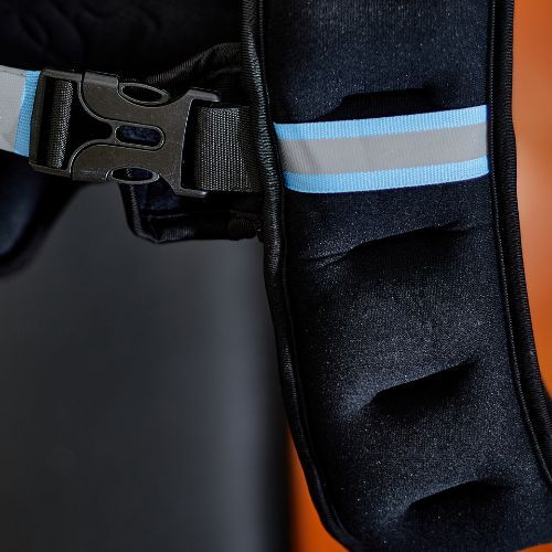 TREXO 5kg weight training waistcoat black WV-05