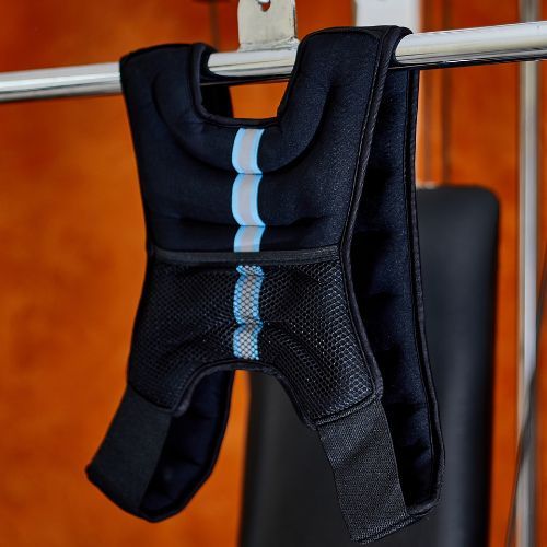 TREXO 5kg weight training waistcoat black WV-05