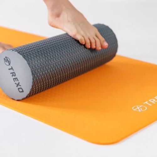 TREXO EVA massage roller grey MR-EV02Z
