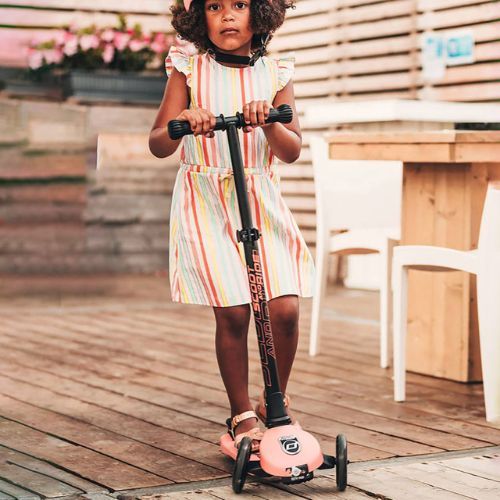 Scoot & Ride Highwaykick 3 LED children's balance scooter orange