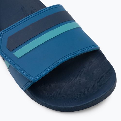 Men's flip-flops Quiksilver Rivi Slide Adjust blue/blue/green
