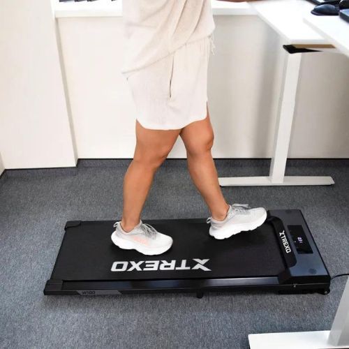 TREXO Walking Pad W100 electric treadmill black