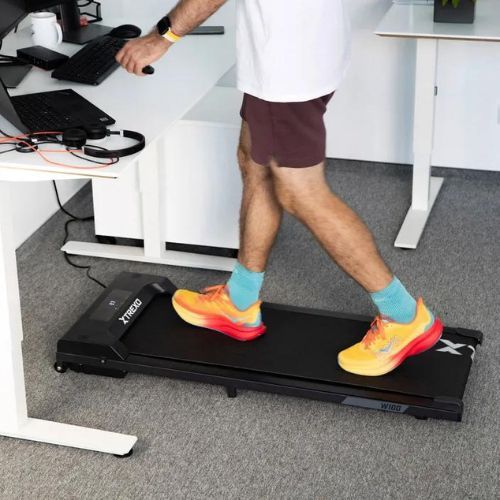 TREXO Walking Pad W100 electric treadmill black