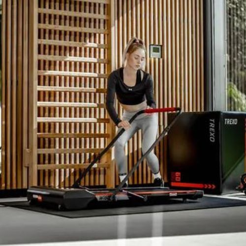 TREXO Walking Pad W150 electric treadmill black