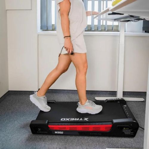 XTREXO Walking Pad W200 electric treadmill black