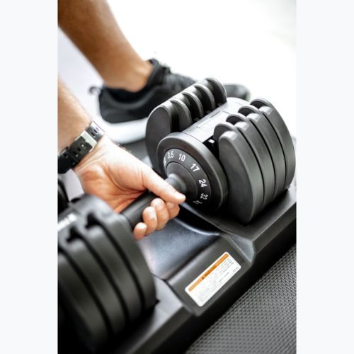 TREXO adjustable dumbbell TXO-B4W005 32 kg black