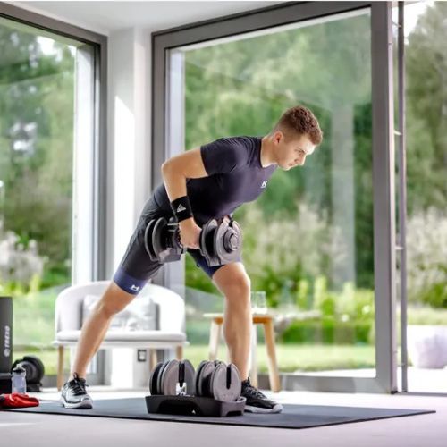 XTREXO adjustable dumbbell TXO-B4W001 40 kg black