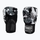 Top King Muay Thai Empower grey boxing gloves TKBGEM-03A-GY