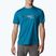 Columbia men's Titan Pass Graphic Tee trekking shirt blue 1991471