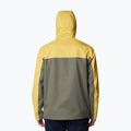 Columbia men's Hikebound rain jacket yellow-green 1988621 2