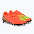 Children's football boots New Balance Furon V7 Dispatch FG Jr orange SJF3FDF7.M.035 4