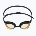 Arena swimming goggles Cobra Core Swipe Mirror yellow copper/black 003251/350 2