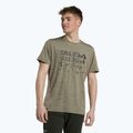 Salewa men's trekking shirt Puez Hybrid 2 Dry brown 00-0000027397