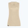Women's trekking shirt Salewa Puez Graphic Dry Tank beige 00-0000027482