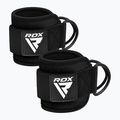 Ankle hook straps RDX Gym Ankle Pro A4 black WAN-A4B-P