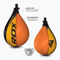 Boxing pearl RDX Speed Ball Leather Multi black and yellow 2SBL-S2YU 3