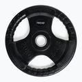 XTREXO black rubberised cast iron weight RW20 20 kg 3