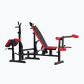 XTREXO BenchFit Max training bench with stand and prayer bar black 8