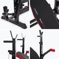 XTREXO BenchFit Max training bench with stand and prayer bar black 16