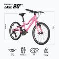 Children's bicycle ATTABO EASE 20" pink 2