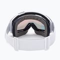 Smith Squad white vapor/chromapop photochromic red mirror ski goggles M00668 3