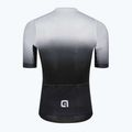 Men's Alé Gradient cycling jersey black and white L22144400 2