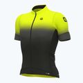 Men's Alé Gradient cycling jersey black/yellow L22144460 6