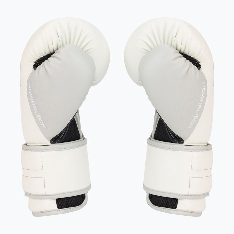 Everlast Powerlock Pu men's boxing gloves white EV2200 4