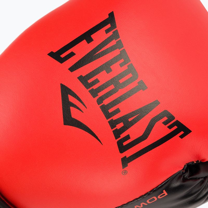 Everlast Powerlock Pu men's boxing gloves red EV2200 5