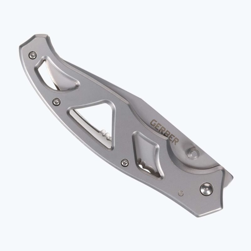 Gerber Paraframe II Folder Serrated silver hiking knife 31-003619 2