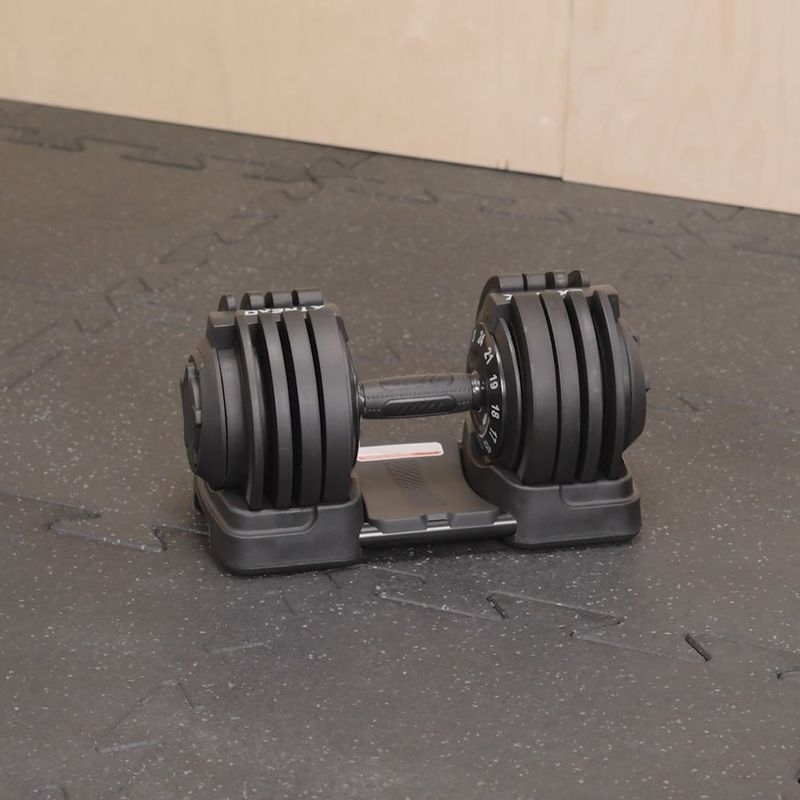 TREXO adjustable dumbbell TXO-B4W002 24 kg black 13