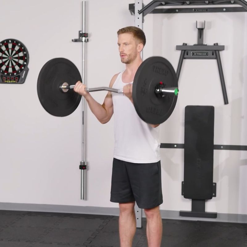 XTREXO Olympic bumper weights black TRX-BMP005 5 kg 13