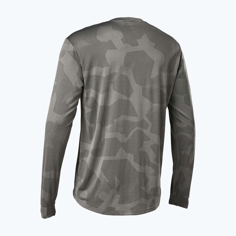 Men's cycling jersey Fox Racing Ranger Tru Dri grey LS 28863 5