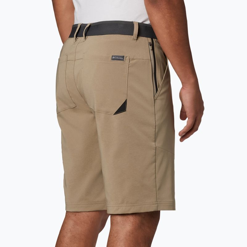 Columbia Tech Trail 221 men's trekking shorts beige 1883371 4