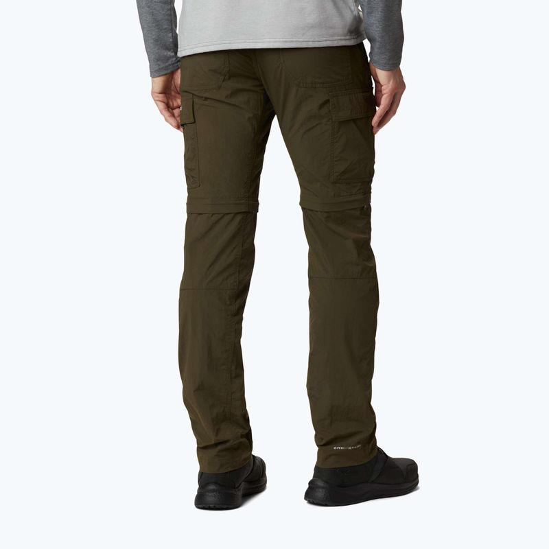 Columbia Silver Ridge II converti 319 green 1794891 men's trekking trousers 2