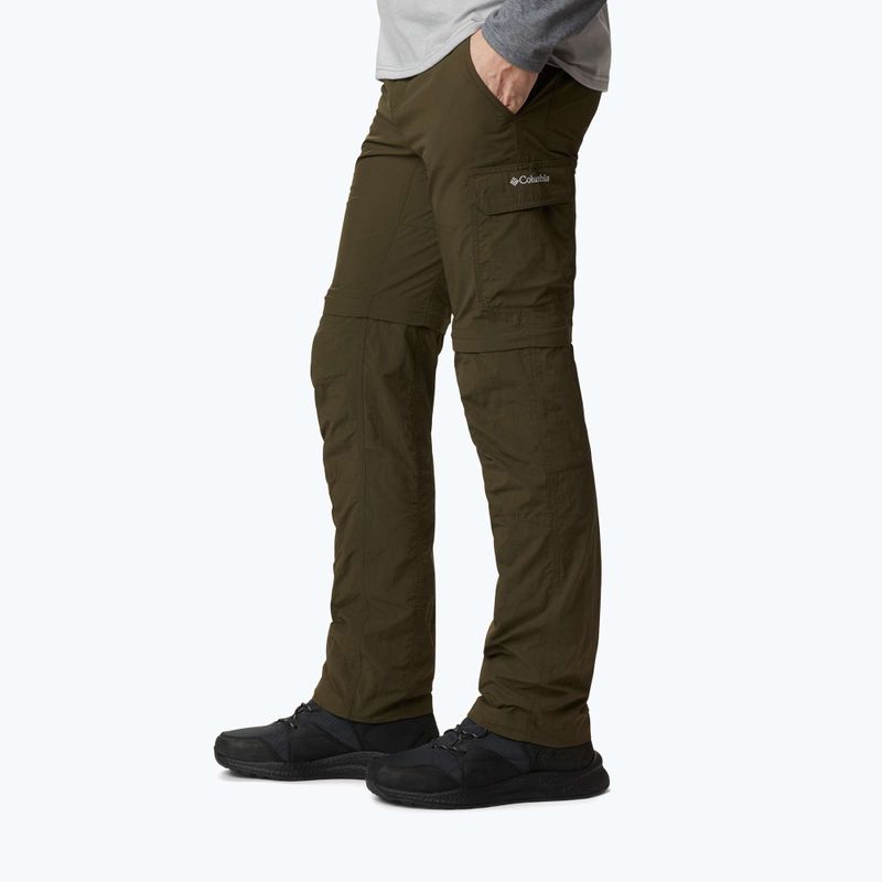 Columbia Silver Ridge II converti 319 green 1794891 men's trekking trousers 3