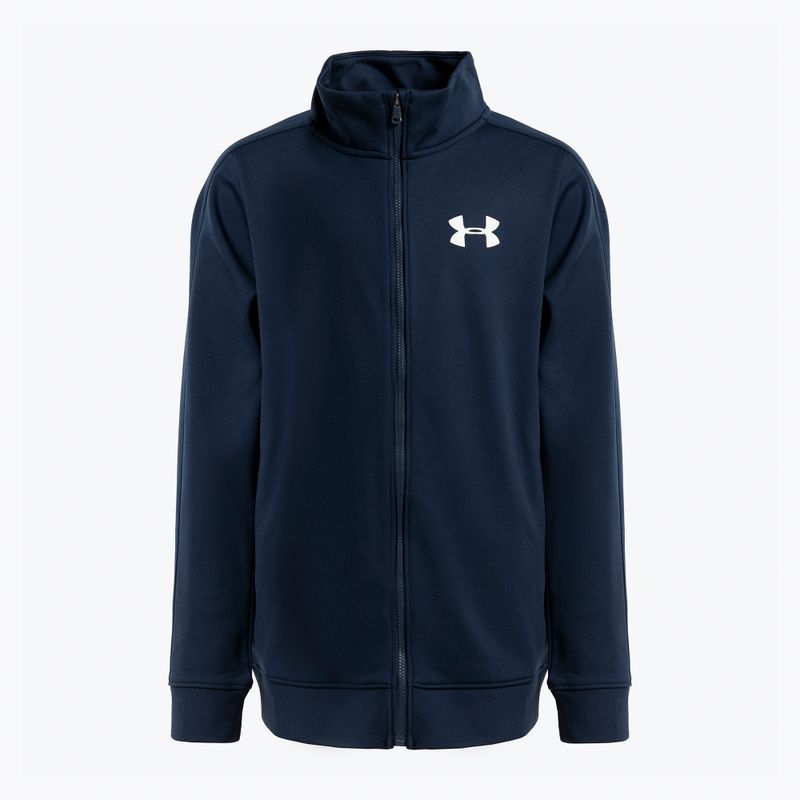 Under Armour Knit children's training tracksuit navy blue 1363290 3
